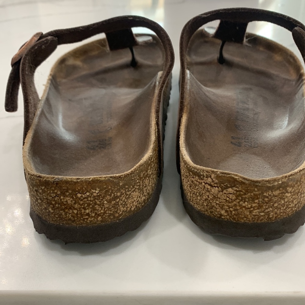 Birkenstock The Gizeh Brown Modern Thong. Size 41 - Picture 6 of 14